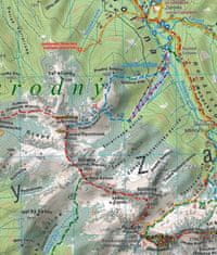 Compass Poljske i slovačke Tatre 1:50.000. Laminirana turistička karta. Izdanje 2025. Kompas.