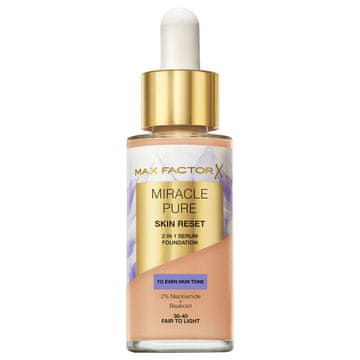 Max Factor Miracle Pure veganski puder sa serumom za lice - 30-40 Fair To Light 30 ml