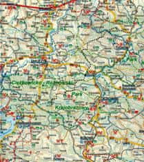 Accent Bikes Malopoljsko vojvodstvo 1:250.000. Plastificirana administrativna i turistička karta.