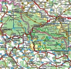 Compass Krkonoše i Jizerske planine 1:35.000. Laminirana turistička karta. Izdanje 2026. Kompas.