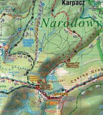 Compass Krkonoše i Jizerske planine 1:35.000. Laminirana turistička karta. Izdanje 2026. Kompas.
