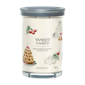 Yankee Candle Spun Sugar Flurries - Signature - Svijeća s dva fitilja u čaši - Novo 2022