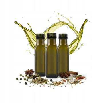 BE 50 bočica maslinovog ulja Marasca 100 ml za ulja, octa, umake, sirupe, vjenčane darove