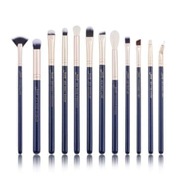 JESSUP T478 CLASSIC GALAXY set od 12 kistova za šminkanje lica i očiju - prussian blue/golden