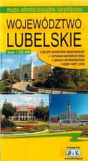 Accent Bikes Lublinsko vojvodstvo 1:300.000. Plastificirana administrativna i turistička karta.