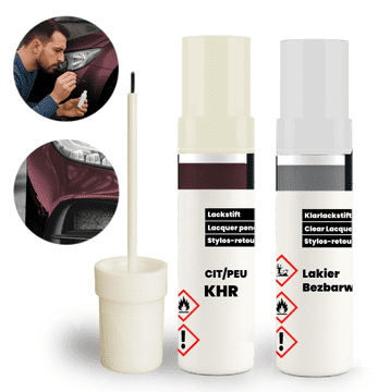 Citroen Peugeot KHR Touch-Up: Set za popravak ogrebotina i oštećenja (osnovno + prozirno)