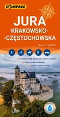 Compass Kraków-Częstochowa Upland 1:50.000. Kaširana turistička karta. izdanje iz 2025. Kompas