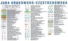 Compass Kraków-Częstochowa Upland 1:50.000. Kaširana turistička karta. izdanje iz 2025. Kompas