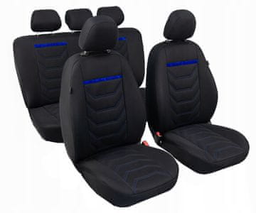 Navlake za autosjedalice Comfort Plus za MITSUBISHI OUTLANDER, plave boje