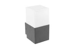 GTV Vrtna lampa Largo-AU, zidna lampa s ravnim vrhom, grafit - V-LARG0UA-30