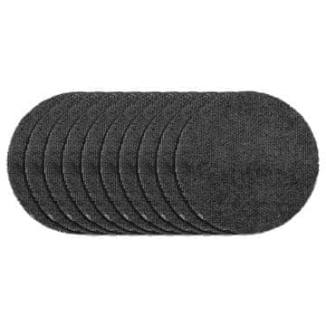 Brusna mrežica s čičkom, 225 mm, K120, za brusilice 59G260, 59G264, 59G265, 10 kom.