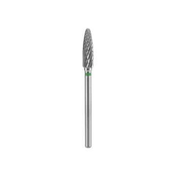 STALEKS Pro Expert karbidna glodalica - okrugli konus zelene boje 4/14 mm FT90G040/14