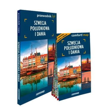 Južna Švedska i Danska. Svjetlovod + laminirana karta. Izdanje 2025.