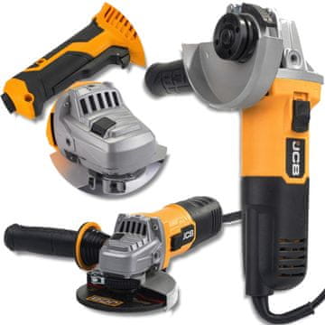 JCB KOMPLET KUTNE BRUSILICE 600W/2000W 230V 115mm 230mm MOĆNA KUTNA BRUSILICA