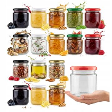 120 KOMADA Staklenka 200ML + poklopac FI66 džemovi, džemovi, paštete, džemovi, staklenke