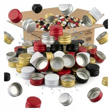 BE 500x mini čepova 18x12 fi18 aluminijskih za boce alkoholnih pića