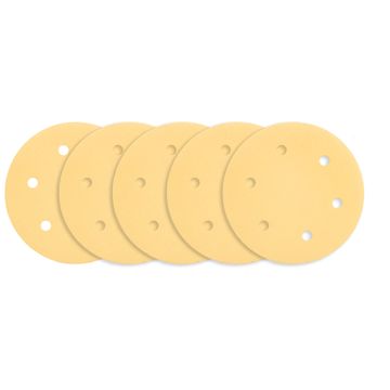 Brusni papir s čičkom 225 mm, K180, 5 kom., sa 6 rupa za brusilice 59G264, 59G265