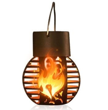 TG60446 Solarna lampa, svjetiljka, LED viseća lampa, potkrovni lanterna, ažur