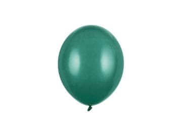 PartyDeco Strong Flash Green Latex Baloni, Pastel Flash Green, 12 cm, 100 kom