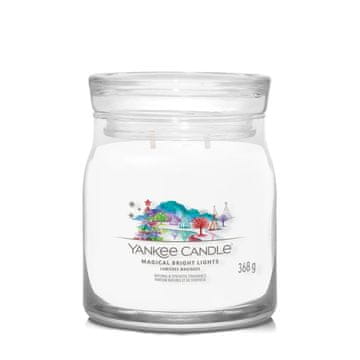 Yankee Candle Magična jarka svjetla - Signature - Srednja mirisna svijeća s dva fitilja