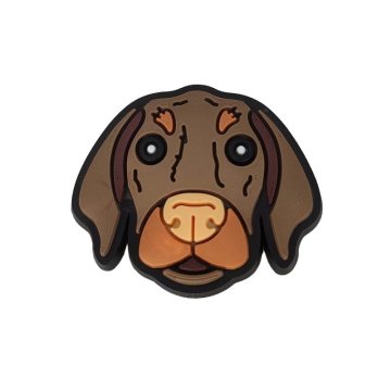 Gumova oznaka kopča za Crocs, emblemat zakrpica Dog-1 Cocker Spaniel 157-19 OS