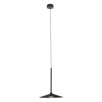 Industrijska crna minimalistička viseća svjetiljka s kupolom HANA LED 6W P0456 Maxlight