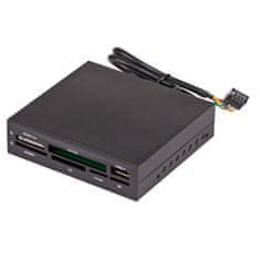 Akyga AK-CA-37 čitač internih memorijskih kartica 3,5' USB 2.0 sve u jednom SD MS MC