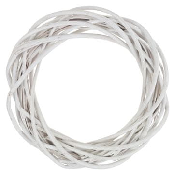 TG36607-1 pleteni vijenac od bijelog ratana 20CM podloga za dekoraciju ZA dekoracije
