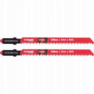 List pile u obliku slova T (T) ZA ubodnu pilu ZA drvo T101AI 100 mm 15TPI HCS schmith