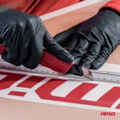 AMIO SK5 čelični višenamjenski nož s crnom oštricom i ABS ručkom 100x18x0.5mm -04813