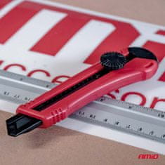 AMIO SK5 čelični višenamjenski nož s crnom oštricom i ABS ručkom 100x18x0.5mm -04813