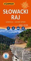 Compass Slovački raj 1:35.000. Plastificirana turistička karta. Objavljeno 2025. Kompas
