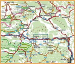Compass Slovački raj 1:35.000. Plastificirana turistička karta. Objavljeno 2025. Kompas