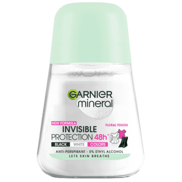 L’Oréal Garnier Mineral Floral roll-on antiperspirant za žene bez alkohola 50 ml