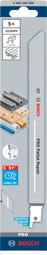 BOSCH 5 x LISTOVA PILE ZA POPRAVAK PRO PALETA S1135VFR 1,25 x 19 x 225 mm