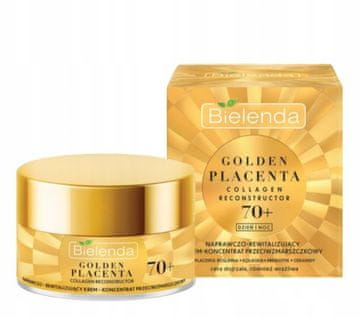 Bielenda Golden Placenta 70+ krema za obnavljanje i revitaliziranje lica 50 ml
