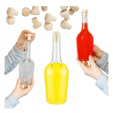 BE Gloria boca 0,5l + čep Boce za likere Mjesečina Sok Vino Poklon