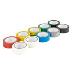 AMIO Izolacijske trake u boji, set od 10, 18 mm x 5,5 m x 0,13 mm, -04846