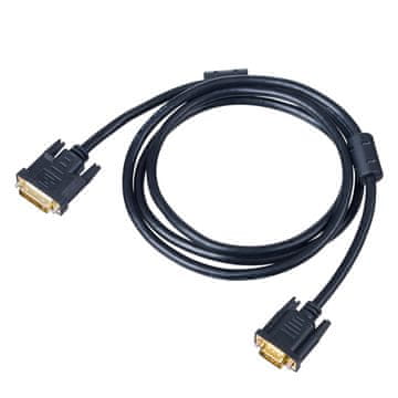 Akyga D-SUB VGA DVI 24+5-pinski kabel AK-AV-03 Full HD kabel za monitor 1,8 m M/M