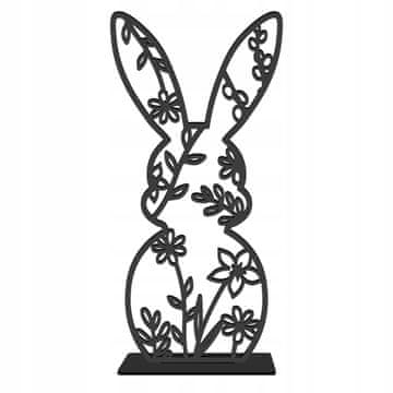 DE Velika figurica uskrsnog zeca 15 cm, ukras, božićni ukras