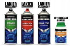 Veliki set primera-baze-bezbojnog laka 3xSPRAY za Mazdu A3F