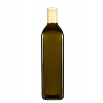 BE Boca Marasca kvadratna maslina 750ml za tinkture maslinovog ulja staklena boca