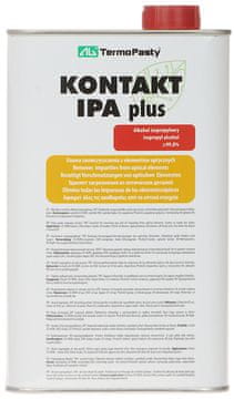 AG TERMOPASTY Izopropilni alkohol kontakt-ipa-plus/1000 kanister metalni 1000ml ag termopasta