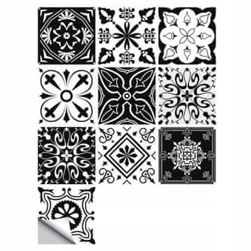 Samoljepljivi panel patchwork pvc pločice set od 10 komada tapeta 20x20 cm zm-06-006