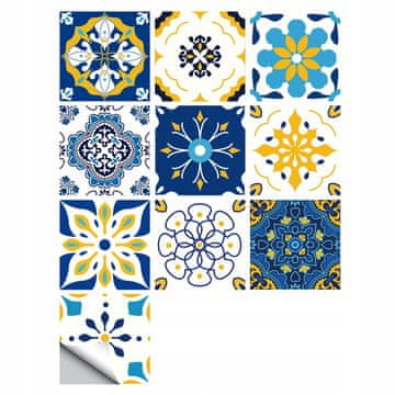 Samoljepljivi patchwork panel od pvc pločica, komplet 10 komada, tapeta 20x20cm zm-06-029