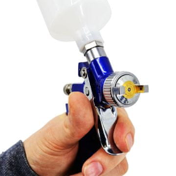 AWTOOLS MINI HVLP PIŠTOLJ ZA BOJANJE S GORNJIM ZAŠTITNIM OBLOGOM 0,8-1,2 mm H-2000