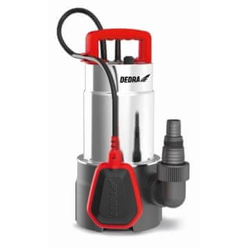 INOX POTOPNA PUMPA ZA PRLJAVU I ČISTU VODU 1000 W - DED8847X