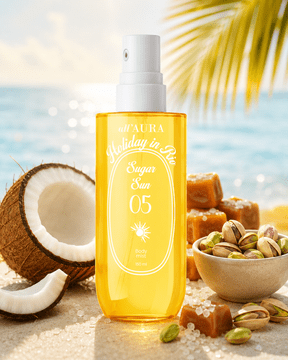 HOLIDAY IN RIO Šećerna maglica za tijelo za sunčanje 150 ml Kokos, pistacija, slani karamel