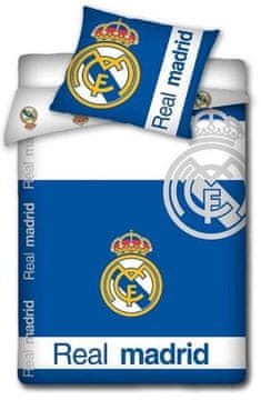 BrandMac REAL MADRID POSTELJINA 140 x 200 cm Pamučni dječji set posteljine za navijače