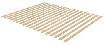 Box Okvir kreveta za madrac 160x200 cm, 18 kom. ravnih letvica, nosivost 300 kg